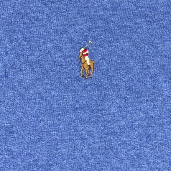 Polo Ralph Lauren Polo Shirt Men's L Blue Classic Fit Polo Pony Soft Cotton - Picture 3 of 10
